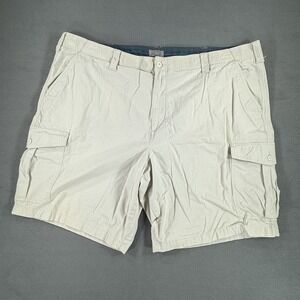 Ocean & Coast Mens Shorts Size 50 Khaki Inseam‎ 9" Pockets Big and Tall Cargo
